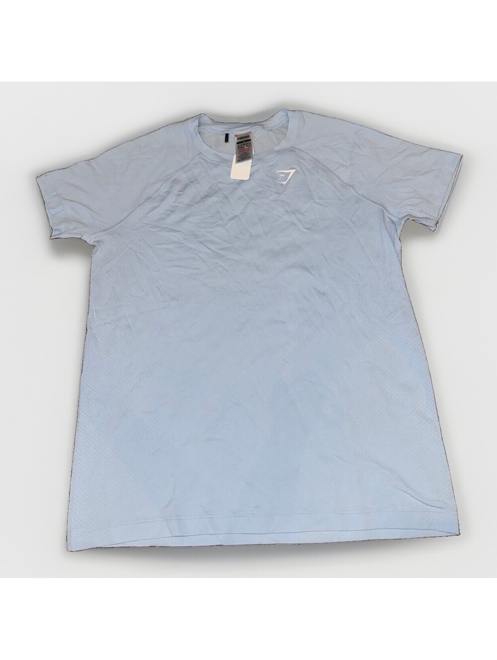 NEW! Gymshark Men's VITAL SEAMLESS 2.0 LIGHT T-SHIRT BLUE Medium. NWOT